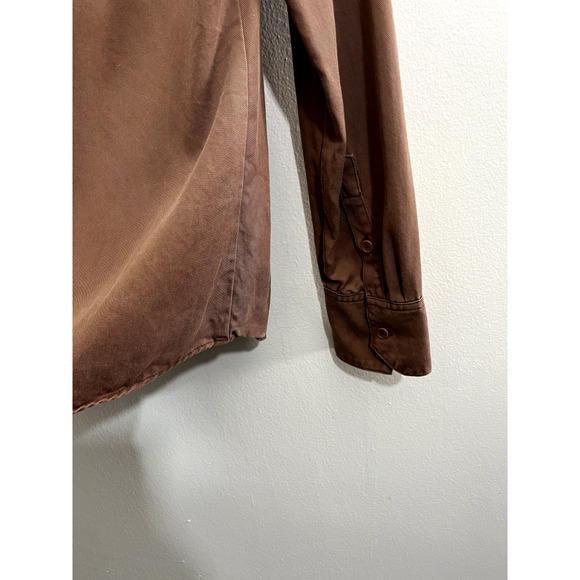 Reformation Brown Button Down Shirt - Picture 11 of 15
